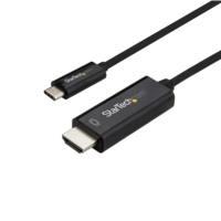 CABLE ADAPTADOR DE 1M USB-C A HDMI 4K 60HZ - NEGRO - CABLE USB TIPO C A HDMI - CABLE CONVERTIDOR DE VIDEO USBC - STARTECH.COM MOD. CDP2HD1MBNL CABLE ADAPTADOR DE 1M USB-C A HDMI 4K 60HZ - NEGRO - CABLE USB TIPO C A HDMI - CABLE CONVERTIDOR DE VIDEO USBC - STARTECH.COM MOD. CDP2HD1MBNL